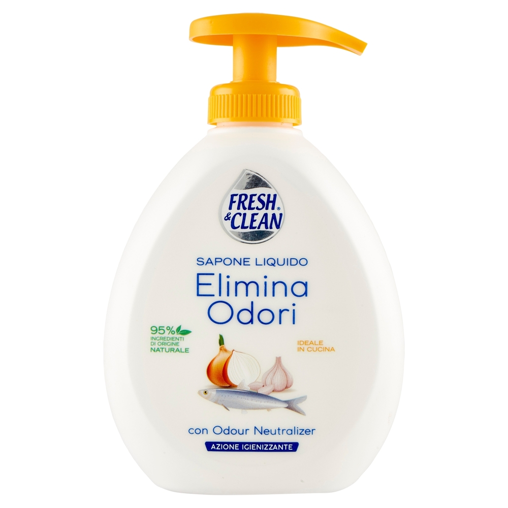 Fresh & Clean Sapone Liquido Elimina Odori 300 ml